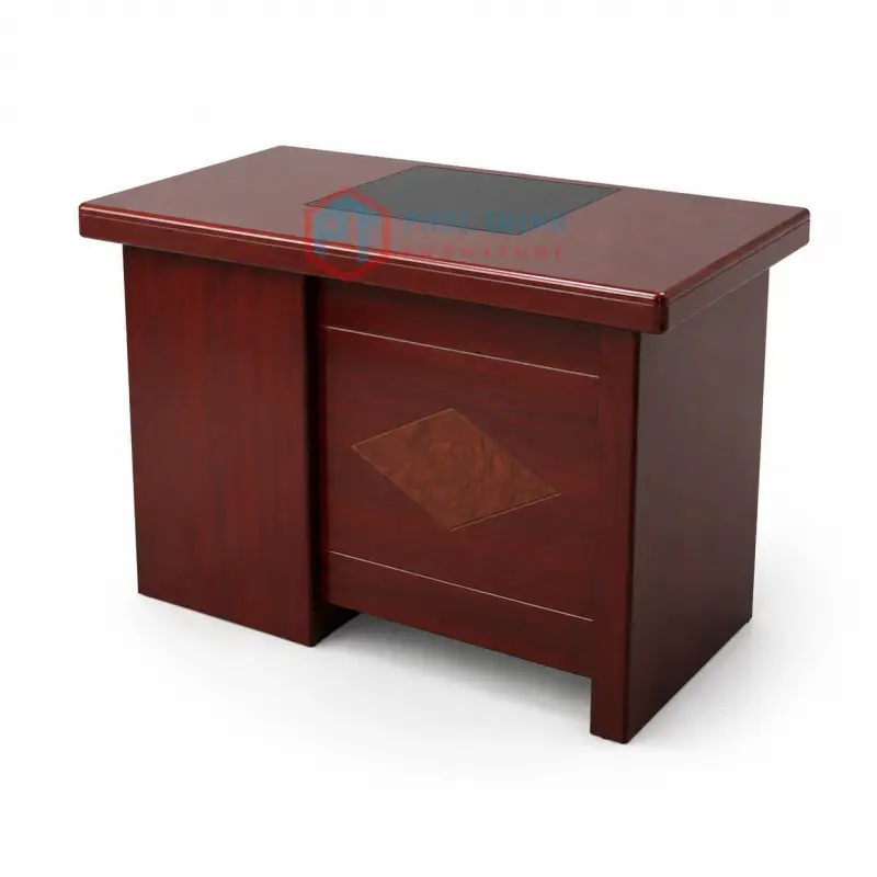 Bàn giám đốc  PU 1m2 liền hộc BPU120