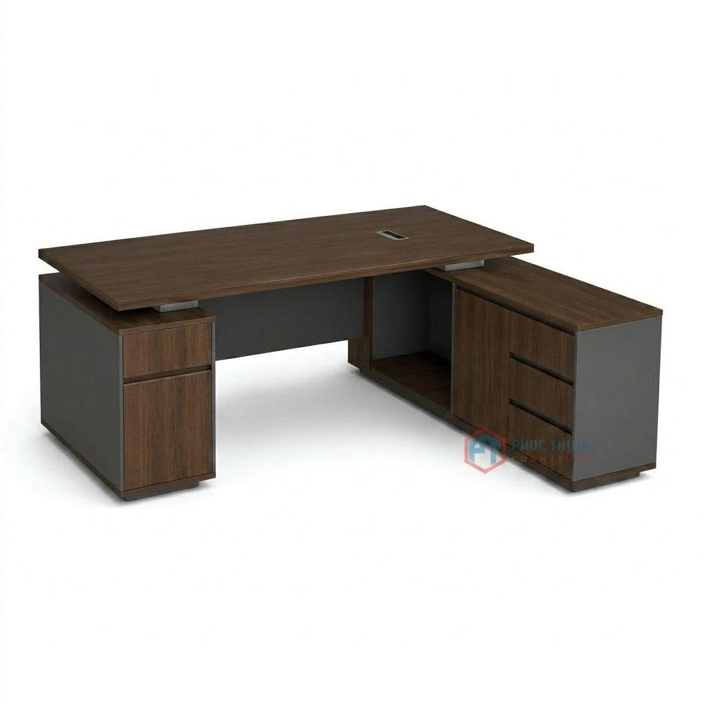Bàn Giám Đốc Chữ L Cao Cấp BGDPT 53