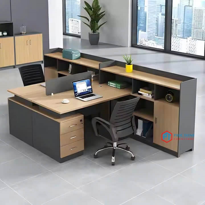 Bàn làm việc cụm module hiện đại CUMPT 35