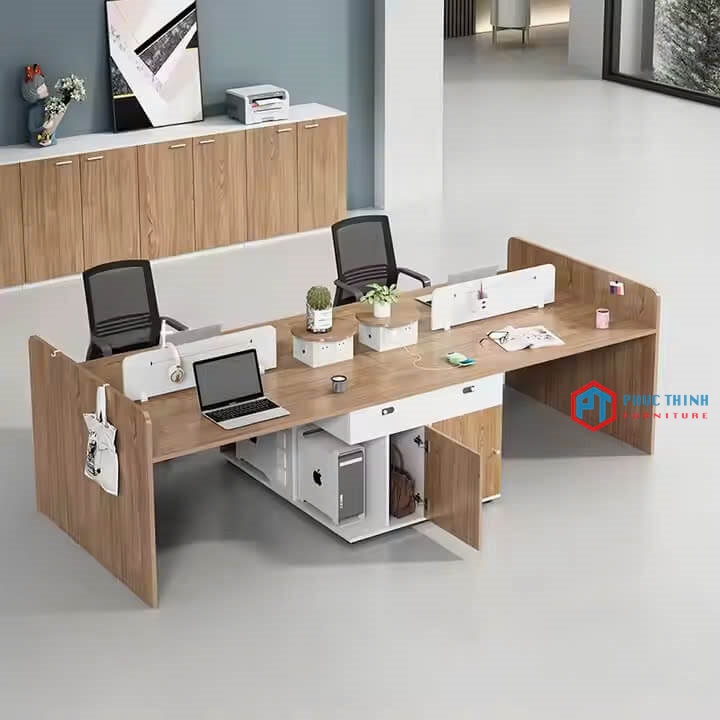 Bàn làm việc cụm tích hợp ngăn kéo CUMPT 49