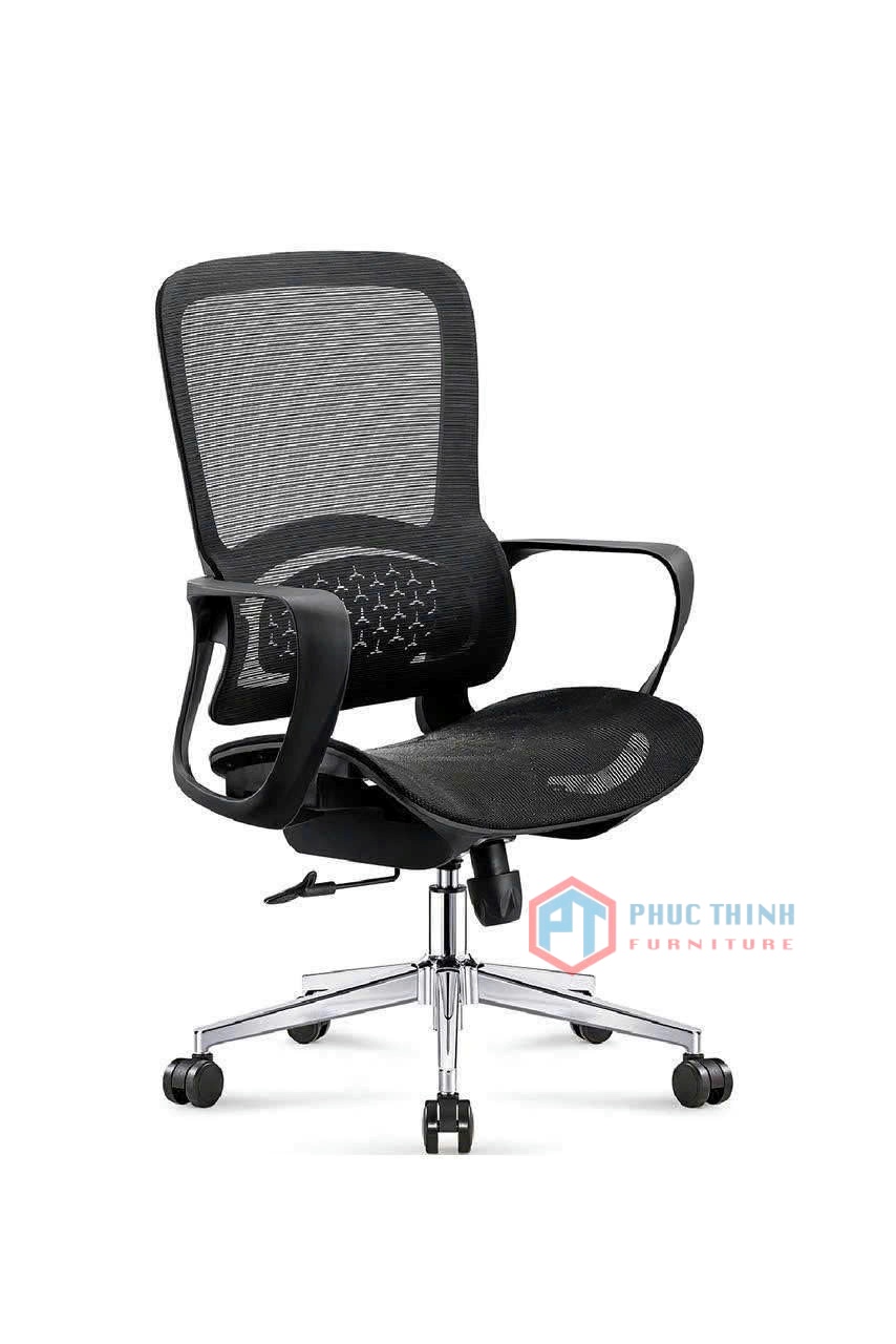 ghe-xoay-luoi-van-phong-lung-cao-khung-chan-chrome-phuc-thinh-furniture