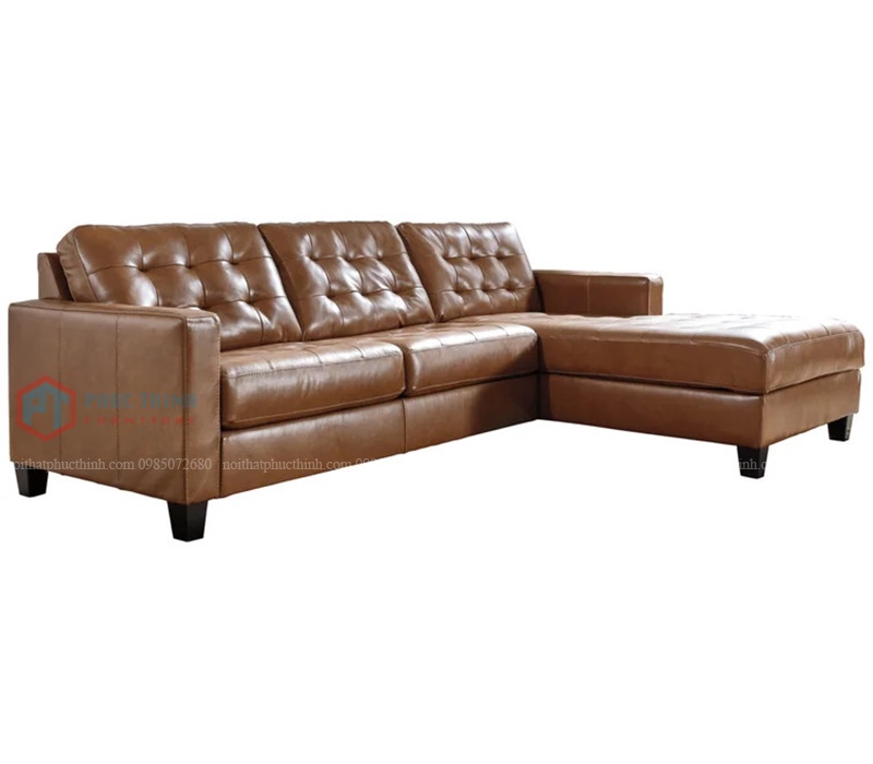 Sofa da góc hiện đại SFPT 02