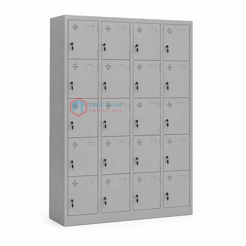 Tủ Sắt Locker 20 Ngăn Khóa Độc Lập
