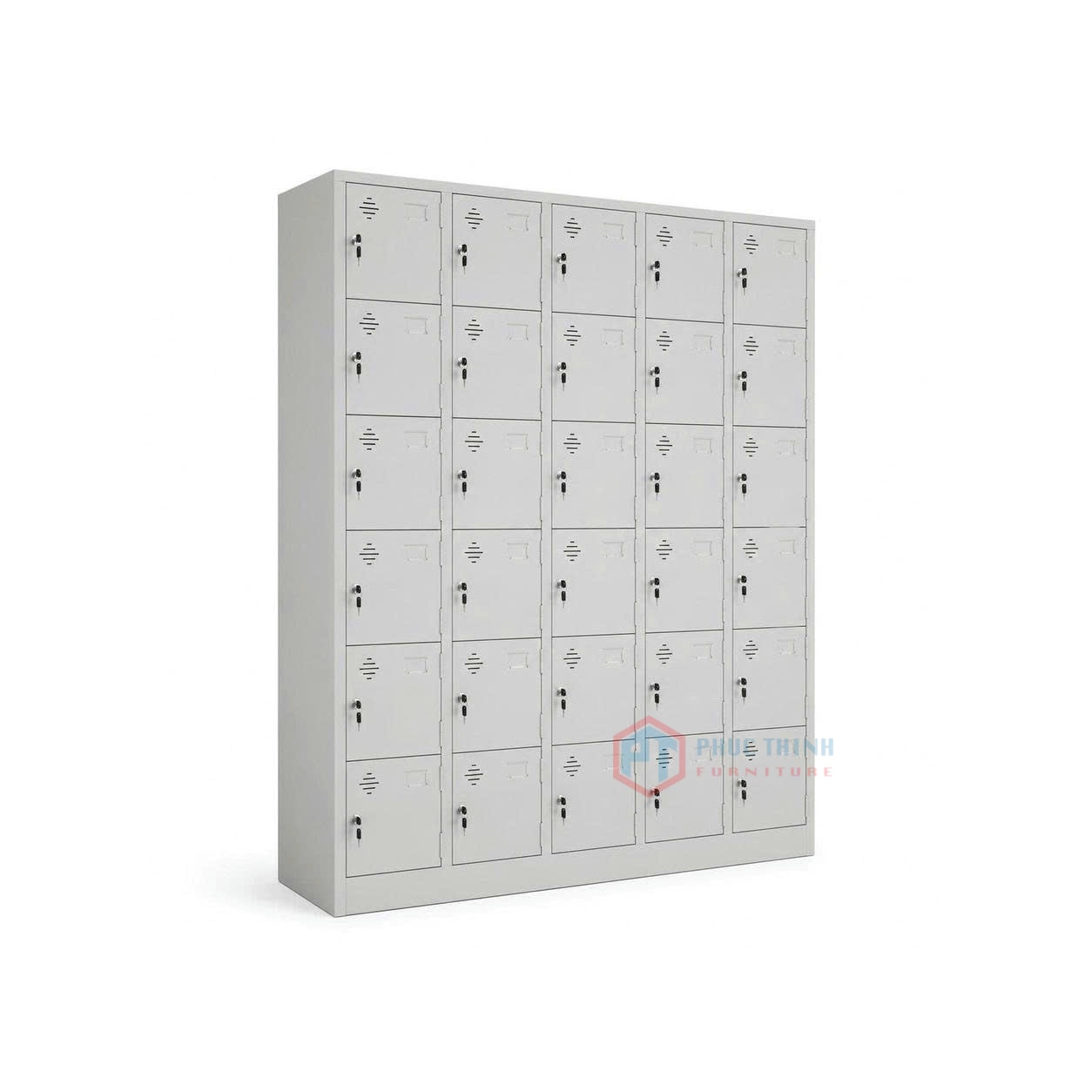 Tủ Sắt Locker 30 Ngăn Khóa Độc Lập
